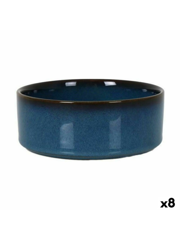 Bowl La Mediterránea Chester Blue 20 x 8 cm (8 Units)