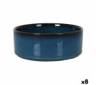 Bol La Mediterránea Chester Bleu 20 x 8 cm (8 Unités)