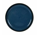 Snack tray La Mediterránea Chester Blue Circular 19,6 x 2,2 cm (18 Units)