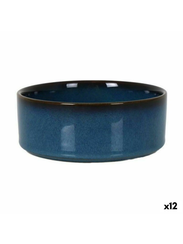 Bol La Mediterránea Chester Bleu 20 x 4 cm (12 Unités)