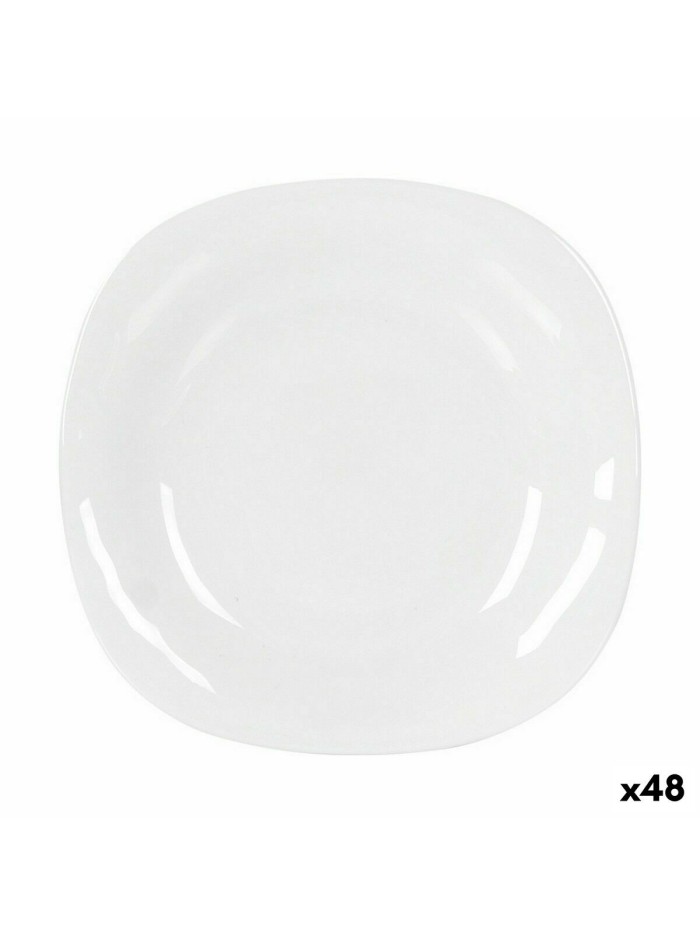 Plato de Postre La Mediterránea Palaos 21 x 21 x 1,7 cm (48 Unidades)