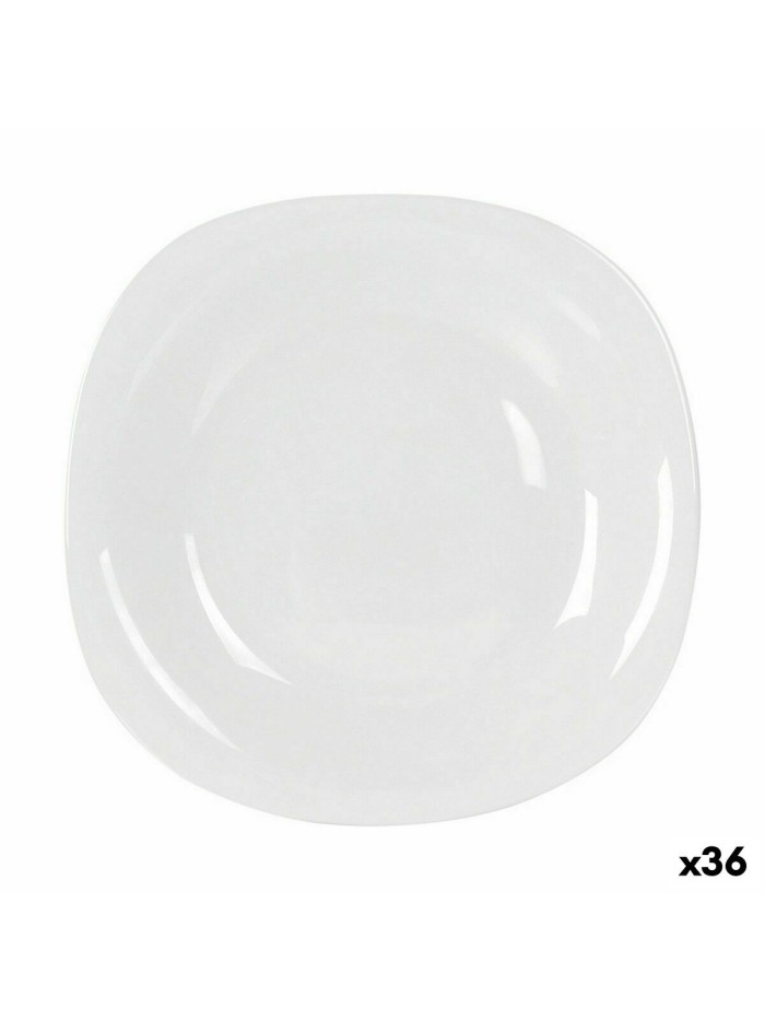 Assiette plate La Mediterránea Palaos 26 x 26 x 2 cm (36 Unités)