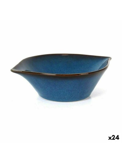 Cuenco La Mediterránea Pica-pica Azul 15 x 11,7 x 4,4 cm (24 Unidades)