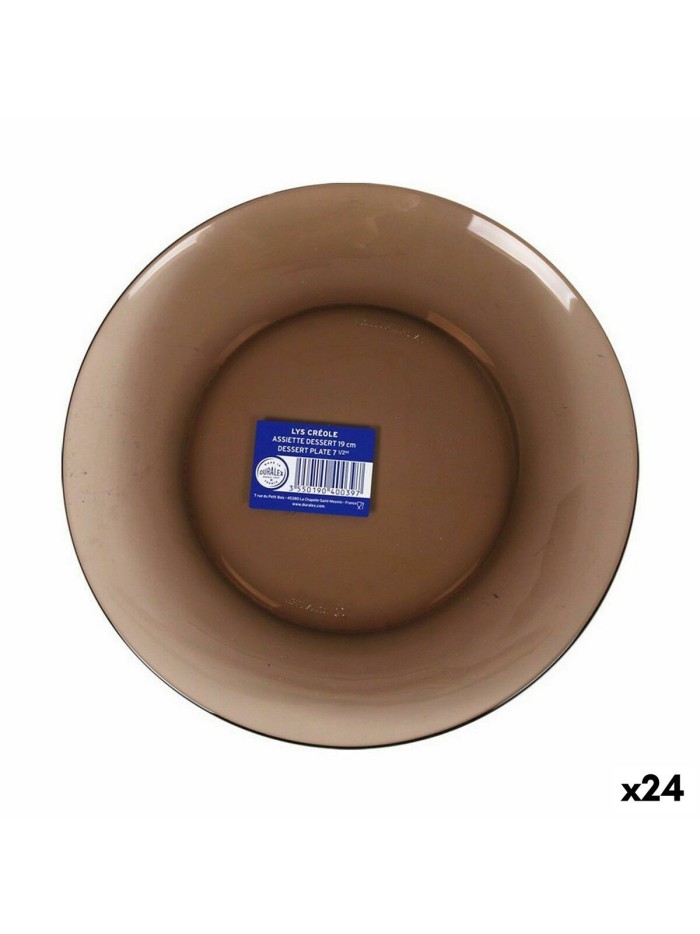 Plato de Postre Duralex Lys ø 19 x 1,8 cm (24 Unidades)