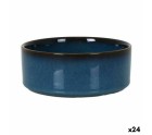 Cuenco La Mediterránea Chester Azul 10 x 10 x 4 cm (24 Unidades)