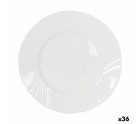 Assiette plate La Mediterránea Everett 25,2 x 25,2 x 2,5 cm (36 Unités)