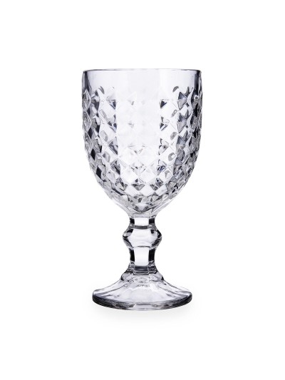 Copa Quid Diamond Urban Transparente Vidrio 340 ml (6 Unidades)