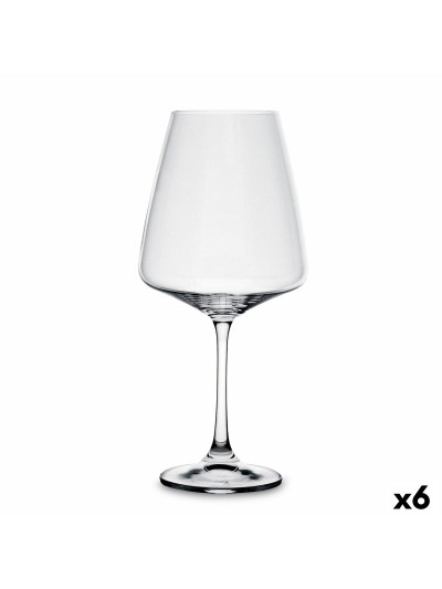 verre de vin Bohemia Crystal Loira Transparent verre 570 ml (6 Unités)
