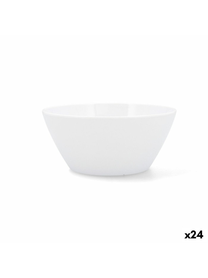 Bol Quid Select Basic Blanc Plastique Ø 15 cm (24 Unités)
