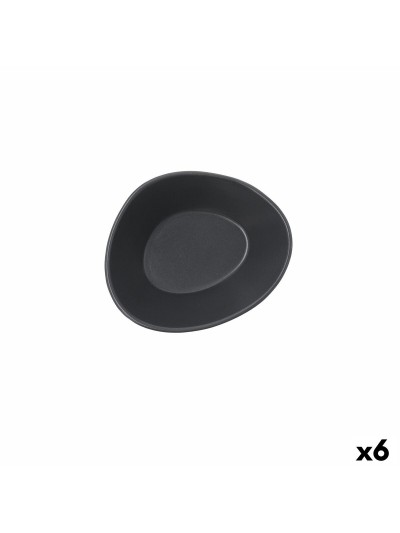 Cuenco Bidasoa Cosmos Gris Cerámica 12 cm (6 Unidades)