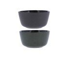 Bowl Bidasoa Dark Moon Grey Ceramic 780 ml (6 Units)