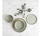 Bowl Quid Duna Green Ceramic 15 x 15 cm (6 Units)
