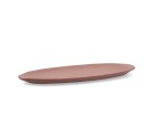 Snack tray Quid Mineral Gres Terracotta Ceramic 13 x 30,5 cm (8 Units)