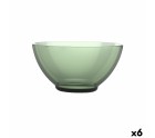 Cuenco Luminarc Alba Verde Vidrio 500 ml (6 Unidades)