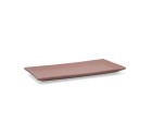 Snack tray Quid Mineral Gres Terracotta Ceramic 15 x 30 cm (8 Units)