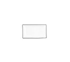 Snack tray Quid Gastro White Black Ceramic 16,5 x 9,5 x 2 cm (12 Units)