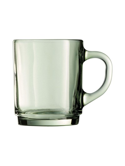 Cup Luminarc Alba Green Glass 250 ml (6 Units)