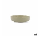 Plato Hondo Quid Duna Verde Cerámica 18,5 x 5,3 cm (6 Unidades)