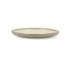 Flat Plate Quid Duna Green Ceramic 26,5 x 2,8 cm (6 Units)
