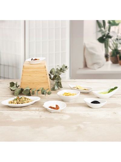 Snack tray Quid Select White Plastic 17 x 9,5 x 2 cm (20 Units)