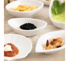Bandeja de Aperitivos Quid Select Blanco Plástico 17 x 9,5 x 2 cm (20 Unidades)
