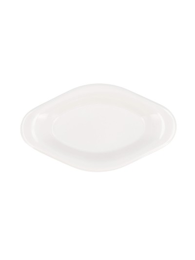 Bandeja de Aperitivos Quid Select Blanco Plástico 17 x 9,5 x 2 cm (20 Unidades)