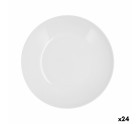 Assiette creuse Quid Select Basic Blanc Plastique 23 cm (24 Unités)
