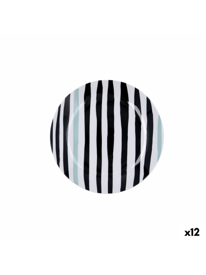Assiette à dessert Bidasoa Zigzag Multicouleur Céramique 19 cm (12 Unités)