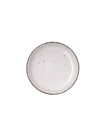 Plato Hondo Quid Duna Beige Cerámica 18,5 x 5,3 cm (6 Unidades)