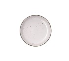 Plato Hondo Quid Duna Beige Cerámica 18,5 x 5,3 cm (6 Unidades)