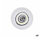 Assiette creuse Bidasoa Zigzag Multicouleur Céramique 20 cm (12 Unités)