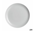 Assiette plate Luminarc Pampille Granit Gris verre 25 cm (24 Unités)