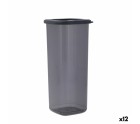 Bote Quid City Con Tapa 1,75 L Gris Plástico (12 Unidades)