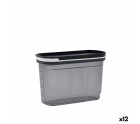 Boîte Quid City Avec couvercle Distributeur 1,2 L Gris Plastique (12 Unités)