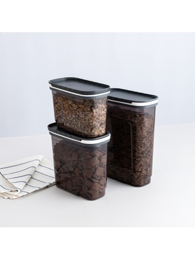 Bote Quid City Con Tapa Dispensador 1,2 L Gris Plástico (12 Unidades)