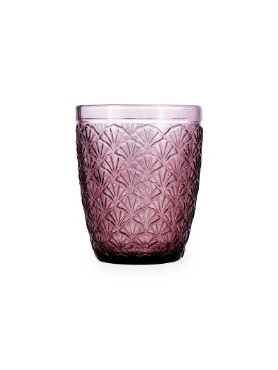Vaso Bidasoa Rose Moon Rosa Vidrio 290 ml (6 Unidades)