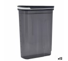 Bote Quid City Con Tapa Dispensador 2,7 L Gris Plástico (12 Unidades)