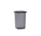 Bote Quid City Con Tapa 1,2 L Gris Plástico (12 Unidades)