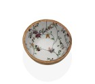 Bol Versa Flores Campo Bambú Porcelana Madera de mango 13 x 7 x 13 cm
