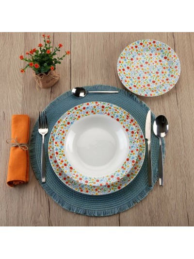 Dinnerware Set Versa Flandes 18 Pieces Porcelain