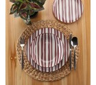 Set de Vajilla Versa Venecia 18 Piezas Marrón Porcelana