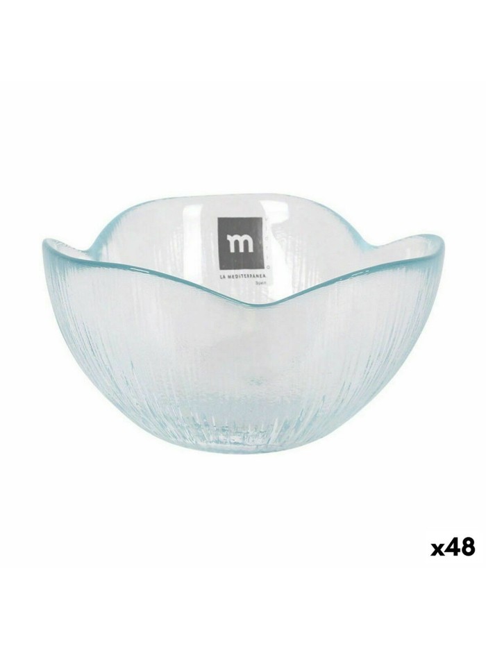 Bowl La Mediterránea Transparent 11,5 x 11 x 6 cm (48 Units)