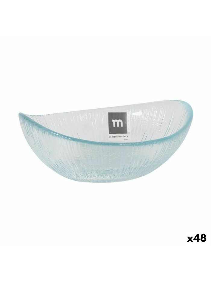 Bowl La Mediterránea Transparent 10,5 x 12,5 x 5 cm (48 Units)