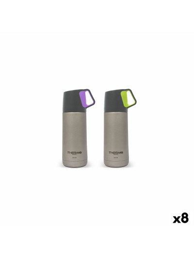 Thermos de Voyage ThermoSport Acier inoxydable Tasse 350 ml (8 Unités)