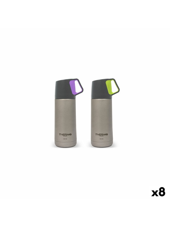 Termo de Viaje ThermoSport Acero Inoxidable Taza 350 ml (8 Unidades)