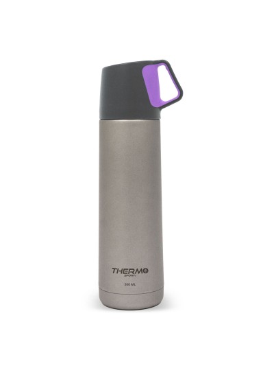 Termo de Viaje ThermoSport Acero Inoxidable Taza 500 ml (8 Unidades)
