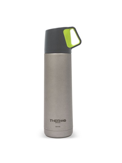 Travel thermos flask ThermoSport Stainless steel Cup 500 ml (8 Units)