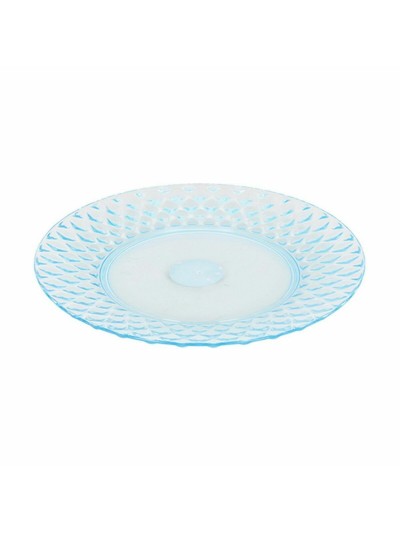 Plato Llano La Mediterránea Plástico 19 x 19 x 2 cm (24 Unidades)