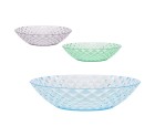 Assiette creuse La Mediterránea Plastique 20 x 20 x 4,5 cm (24 Unités)