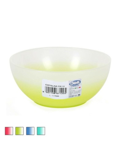 Cuenco Dem Cristalway Plástico 300 ml ø 12 x 5 cm (36 Unidades)